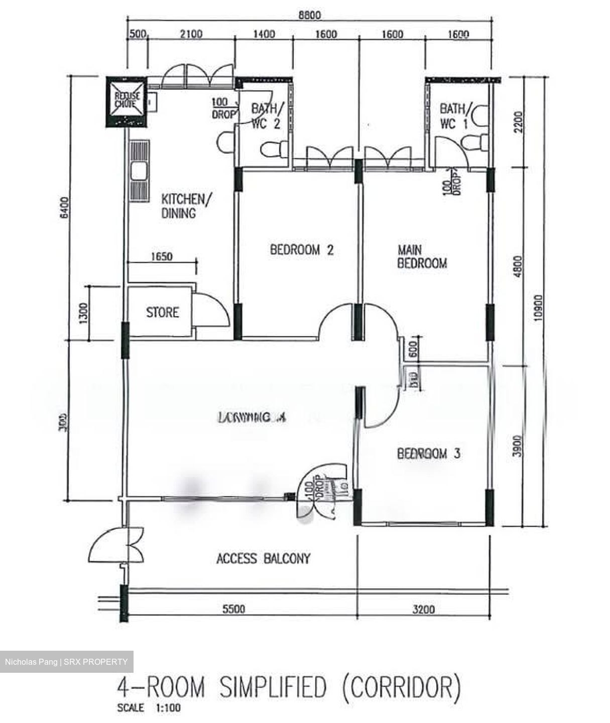 Blk 690 Hougang Spring (Hougang), HDB 4 Rooms #562039121